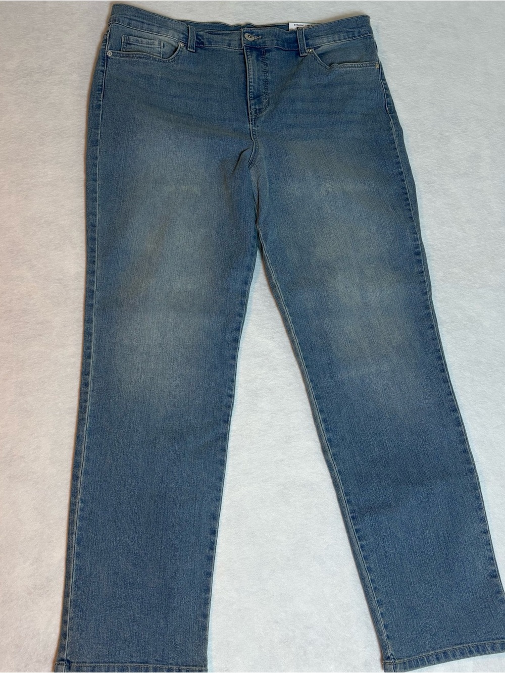 Style & Co. Women's Straight-Leg Jeans in Medium Blue Wash